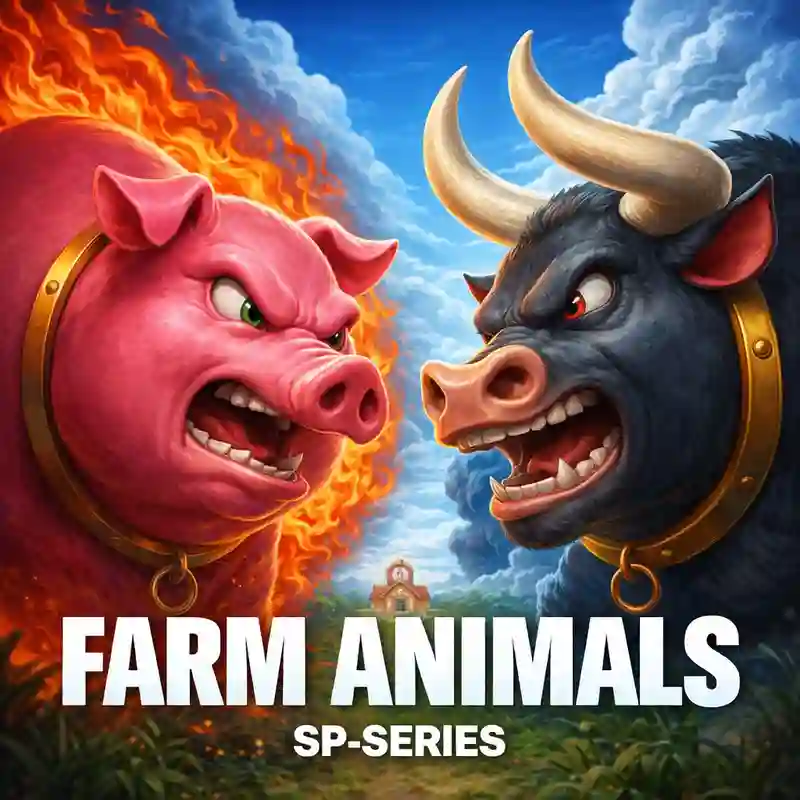 Farm Animals - bouncing ball app